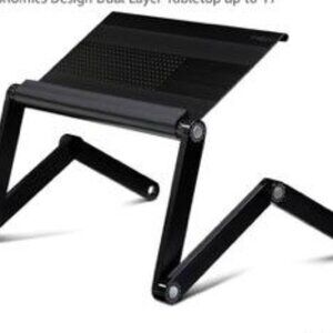 White Furinno Laptop Desk